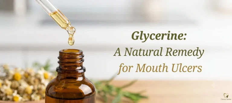 Glycerine - A natural Remedy for Mouth Ulcers