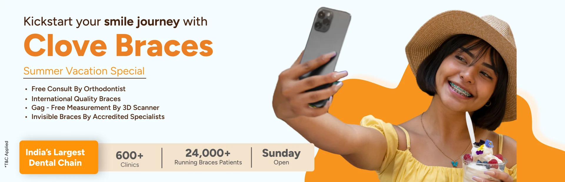 Clove Dental Summer Offers - Teeth Braces