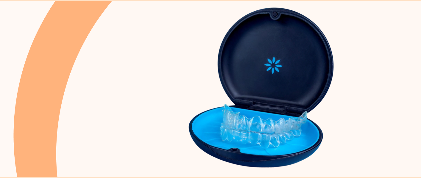 Straight teeth smile