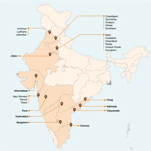 India Clinic Map