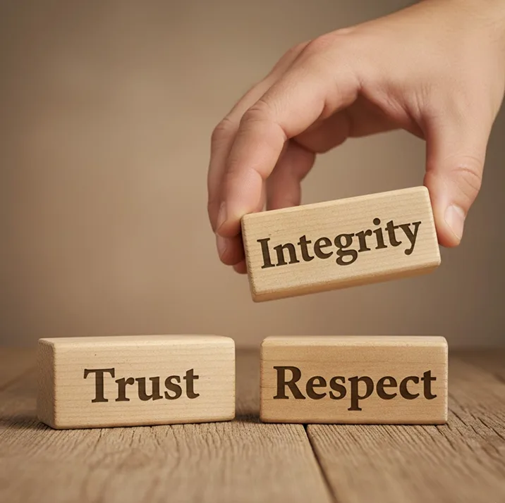 Trust, Respect, Integrity