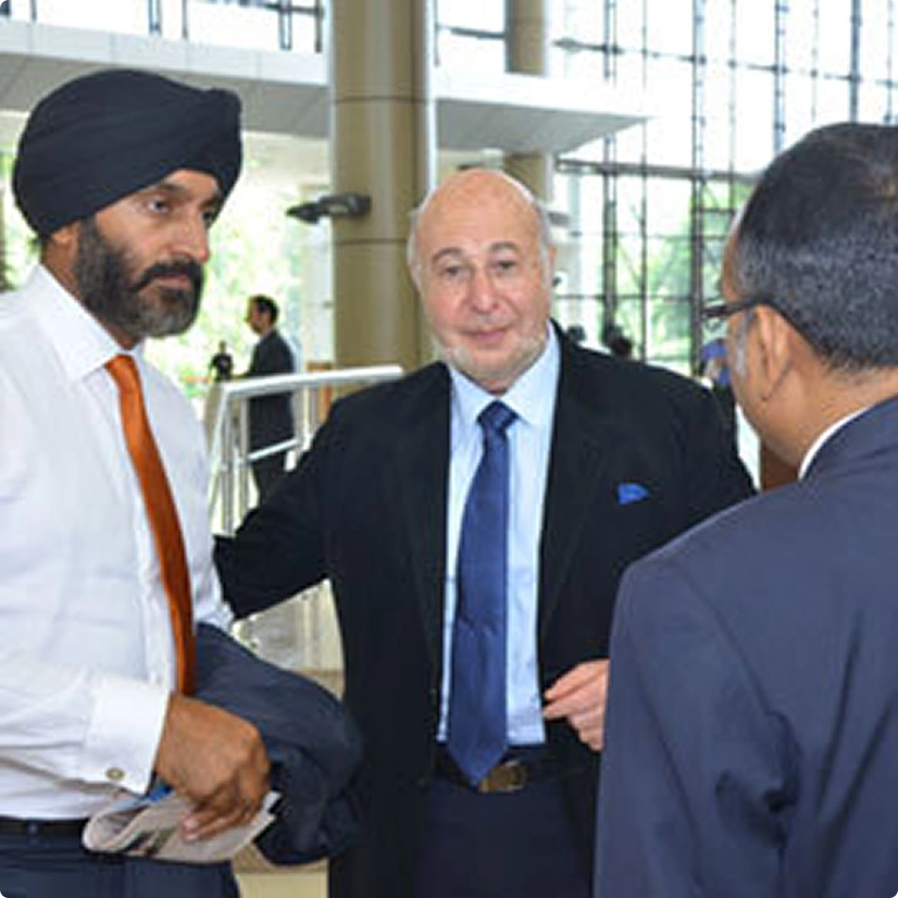 Dr Vimal with President of India