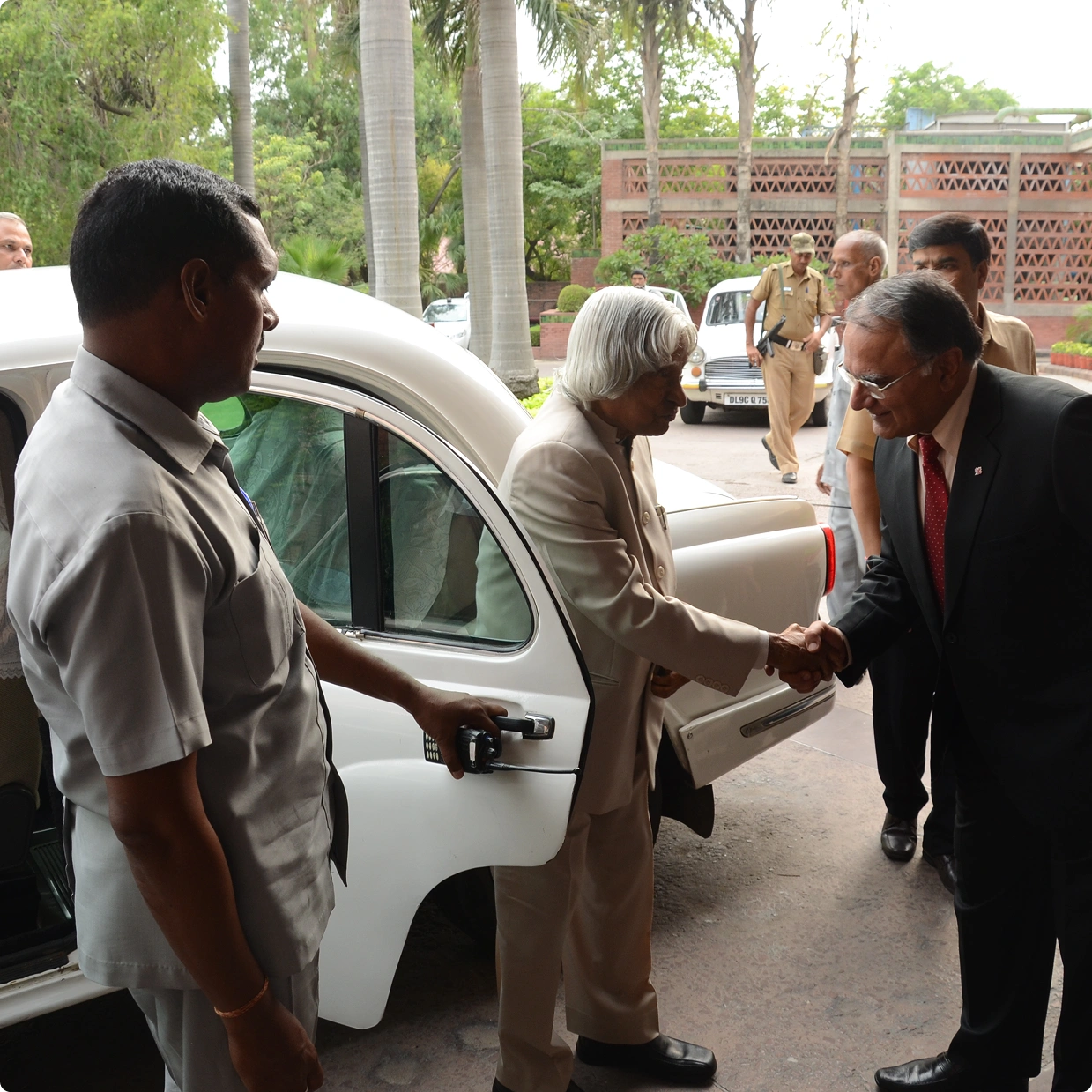 Dr Vimal with President of India