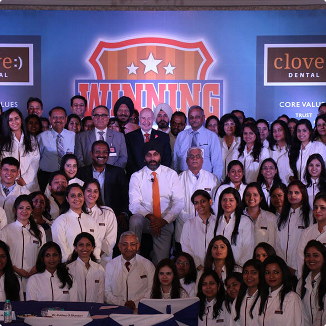 Dr Vimal with President of India