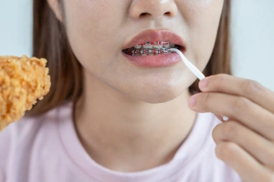 Man drinking hot beverage
