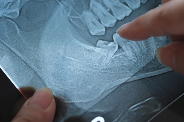 Pus or boil near tooth