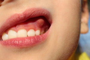 Man drinking hot beverage