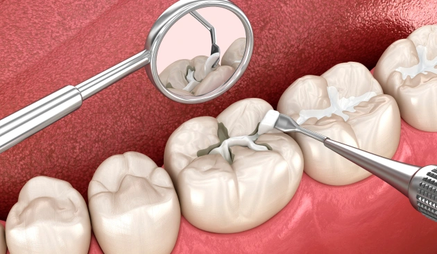 Root Canal Treatment Diagram